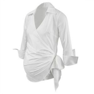 Isabella Oliver Maternity White Blouse